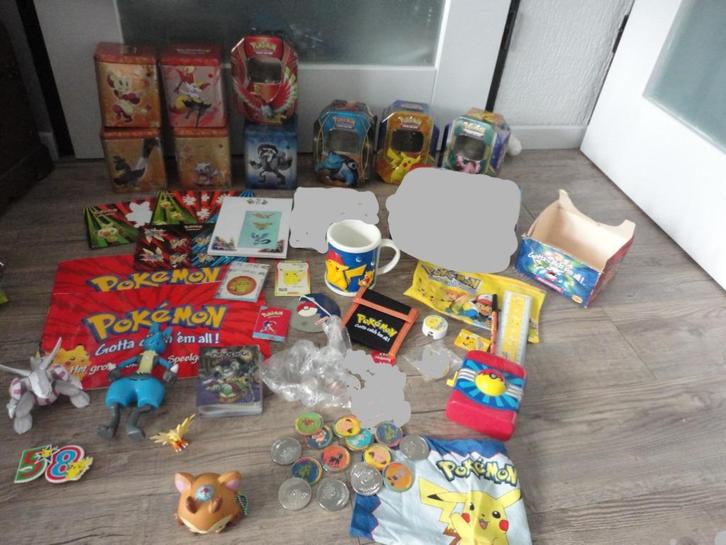 TE KOOP VERZAMELING  POKEMON SPULLEN/ BLIKKEN, Hobby en Vrije tijd, Verzamelkaartspellen | Pokémon, Zo goed als nieuw, Ophalen of Verzenden