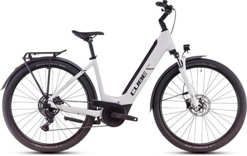 CUBE TOURING HYBRID Van €2599 voor €1999 Dames Cotton/bl, Fietsen en Brommers, Elektrische fietsen, Nieuw, Cube, 51 tot 55 cm