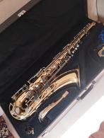 Yamaha YTS 21 purple logo tenor saxofoon, Ophalen, Gebruikt, Tenor, Met koffer