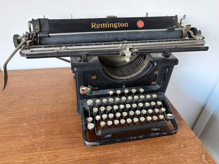 Remington 16 typemachine vintage, Diversen, Typemachines, Gebruikt, Ophalen