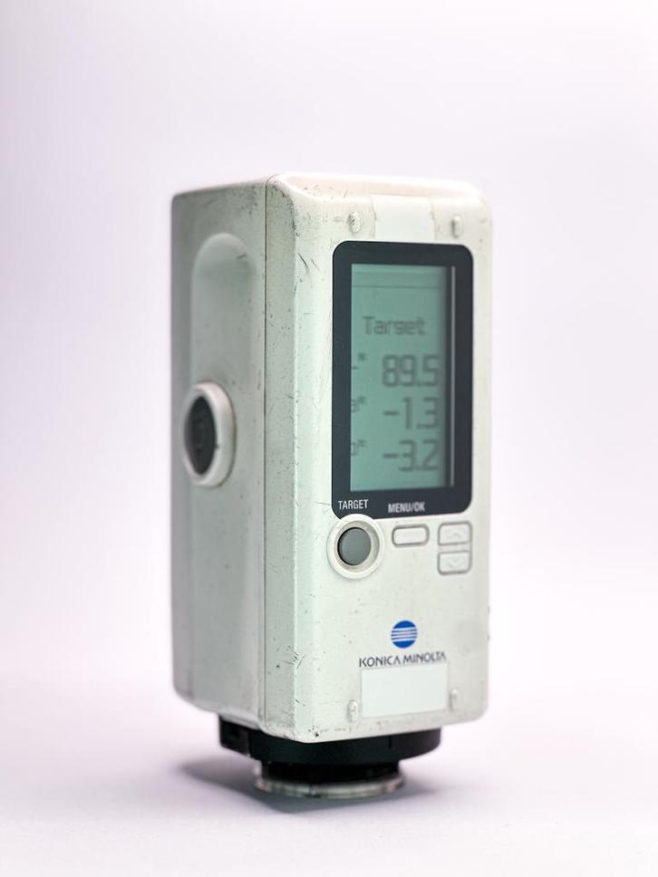 Konica Minolta CR-10 plus - Colorimeter - Kleurverschilmeter, Computers en Software, Scanners, Gebruikt, Mobiele scanner, Ophalen of Verzenden