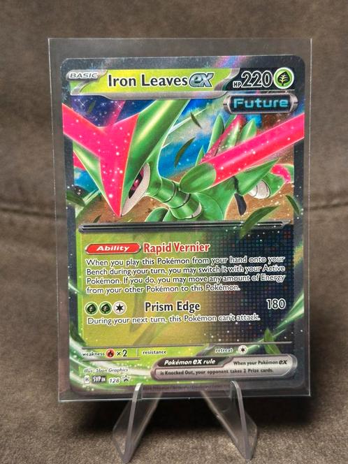 Iron Leaves Ex #128 128 SVP (Pokemon Promo), Hobby en Vrije tijd, Verzamelkaartspellen | Pokémon, Zo goed als nieuw, Ophalen of Verzenden