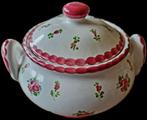 VINTAGE OOSTENRIJKSE DEKSELPOT,HAND GEMAAKT,GEMERKT, Ophalen of Verzenden