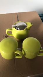 Chacult theepot en bekers met zeef allemaal, Ophalen of Verzenden, Nieuw, Overige stijlen