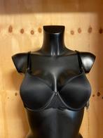 Chantelle t shirt bh 75c model 1466 extra rug versiering, Verzenden, Zwart, BH