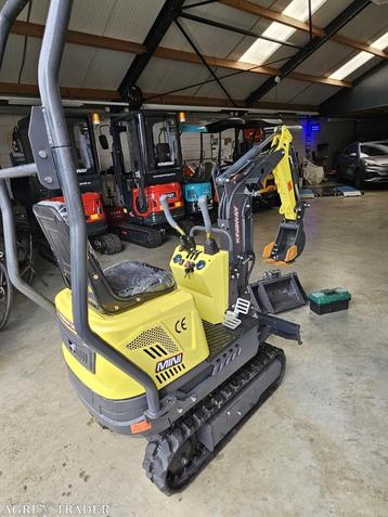 Low budget Minigraver minigraafmachine Kingway 700 KG in NL beschikbaar voor biedingen