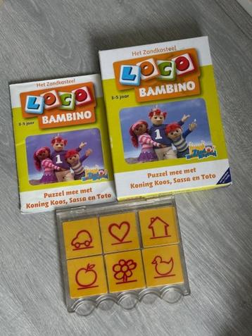 LOCO Bambino startdoos en Zandkasteelboekje beschikbaar voor biedingen