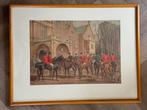 GROOT - U N I E K - 1886 - J Sturgess - Sandringham hounds, Antiek en Kunst, Ophalen of Verzenden