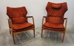 Bovenkamp Fauteuil Set - Vintage Design, Huis en Inrichting, Fauteuils, Ophalen, Hout, Gebruikt, Vintage