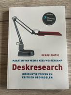 Deskresearch - Veen & Westerkamp - Nieuw, Ophalen of Verzenden, Nieuw, HBO