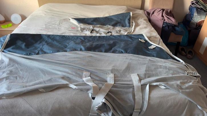 Horseware Amigo Ameco Combi vliegendeken maat 6.3, Dieren en Toebehoren, Paarden en Pony's | Dekens en Dekjes, Zo goed als nieuw