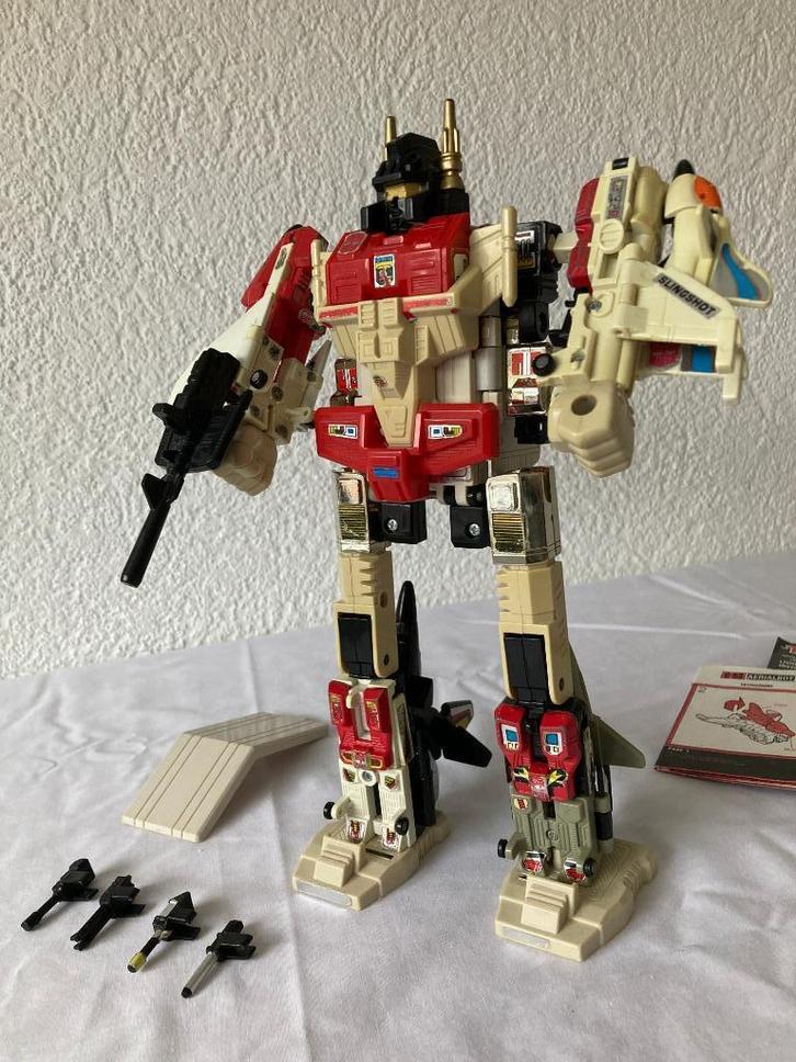 Superion (Aerialbots) - Transformers G1, Verzamelen, Transformers, Gebruikt, G1, Autobots, Ophalen of Verzenden