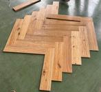 80m2 Eiken visgraat parket vloer (710x140x12 mm), Ophalen of Verzenden, Nieuw, 75 m² of meer, Parket