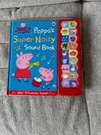 Peppa Pig Super Noisy Sound Book, Ophalen of Verzenden, Zo goed als nieuw, Overige typen, Met geluid
