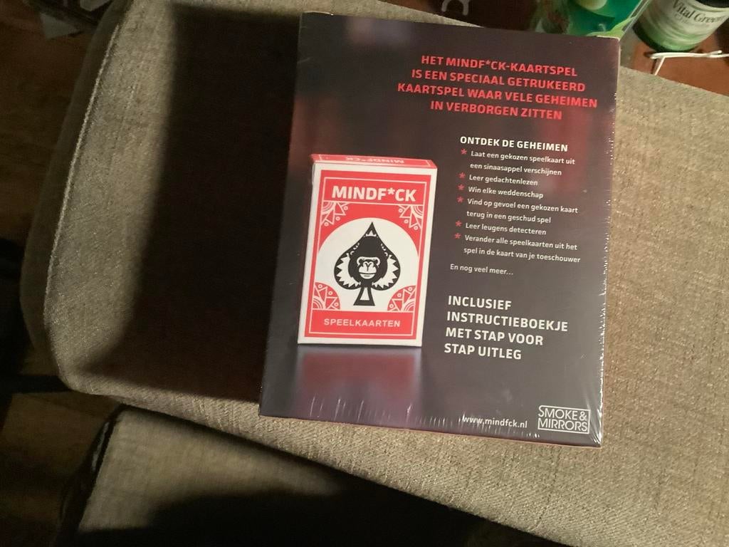 Mindf*ck Kaartspel - Mindfuck Illusie!, Een of twee spelers, Ophalen of Verzenden, Nieuw
