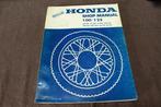 Honda CB CL CD SL 100 TL 125 1976-1984 shop manual CB125, Motoren, Ophalen of Verzenden, Honda