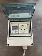 Nieuwe kWh meter met stopcontact 1 fase stroommeter compleet, Hobby en Vrije tijd, Elektronica-componenten, Ophalen of Verzenden