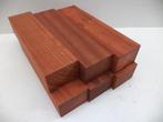 padoek blokken geschaafd droog draaihout heften houtsnijden, Ophalen of Verzenden, Nieuw