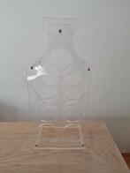 Plexiglas wijnrek, 70=er jaren, vintage, Huis en Inrichting, Woonaccessoires | Wijnrekken, Ophalen of Verzenden, Zo goed als nieuw