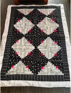 Patchwork dubbelzijdig katoen, 1 m 50 cm x 1 m 15 cm, handge, Overige kleuren, Verzenden, Zo goed als nieuw, 30 tot 120 cm