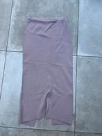 HALLHUBER PASTEL PAARS MIDIROK MIDI ROK ACHTER SPLIT MAAT 38, Legging, HALLHUBER, Paars, Maat 40/42 (M)
