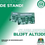 1 ticket FC Groningen - Roda JC ingang 4 vak W, Tickets en Kaartjes, Sport | Voetbal, Seizoenskaart, Eén persoon