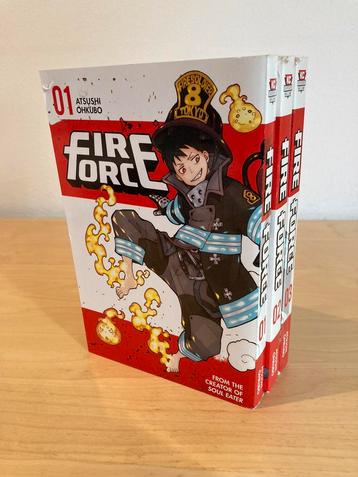 Fire Force volume 1 tm 3 beschikbaar voor biedingen