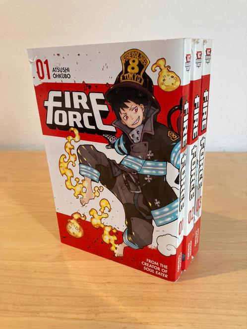 Fire Force volume 1 tm 3, Boeken, Strips | Comics, Zo goed als nieuw, Meerdere comics, Japan (Manga), Ophalen of Verzenden