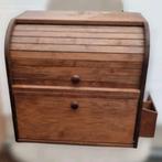 Broodtrommel Hout Bamboe Groot, Huis en Inrichting, Ophalen, Zo goed als nieuw