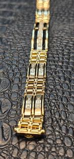 Prachtige 18karaat gouden Diamanten armband, Sieraden, Tassen en Uiterlijk, Ophalen of Verzenden, Nieuw, Goud, Goud