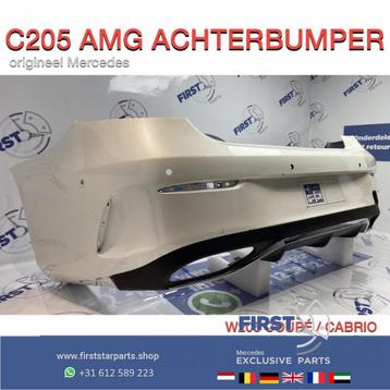 A205 C205 AMG ACHTERBUMPER WIT + DIFFUSER origineel Mercedes beschikbaar voor biedingen