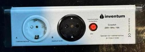 Inventum Switch QLine voor 2 apparaten, Doe-het-zelf en Verbouw, Geisers en Boilers, Nieuw, Onderdeel, Minder dan 20 liter, Minder dan 3 jaar oud