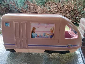 Barbie trein kampeer vakantie traveller lijkt op camper beschikbaar voor biedingen