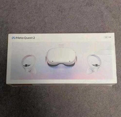 Oculus Meta Quest 2 128GB, Spelcomputers en Games, Virtual Reality, Zo goed als nieuw, Overige platformen, VR-bril, Ophalen
