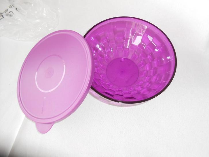 Tupperware Prisma kom Paars 500ML NIEUW, Huis en Inrichting, Keuken | Tupperware, Nieuw, Bak of Kom, Paars, Ophalen of Verzenden