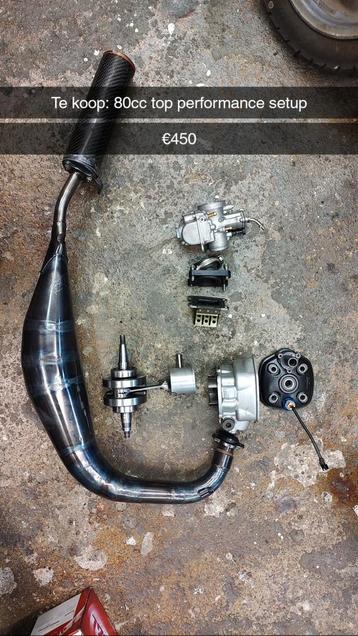80cc top performance complete setup/opvoerkit beschikbaar voor biedingen