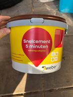 Snelcement - Nieuw in emmer, Doe-het-zelf en Verbouw, Ophalen of Verzenden, Nieuw, Beton