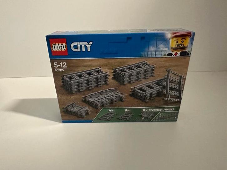 60205 LEGO City rails setje, Kinderen en Baby's, Speelgoed | Duplo en Lego, Nieuw, Lego, Losse stenen, Ophalen of Verzenden