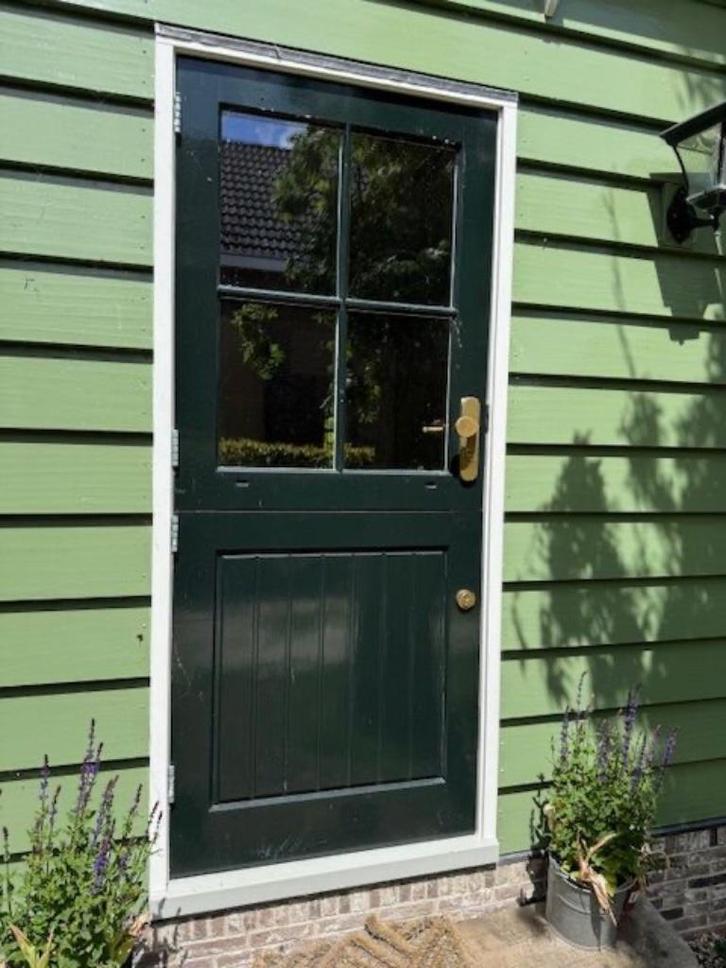 Hoge kwaliteit buitendeur boerendeur 886 x 2165, Doe-het-zelf en Verbouw, Deuren en Horren, Zo goed als nieuw, Buitendeur, 215 cm of meer