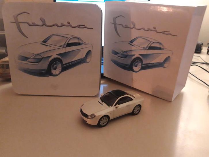 Norev Lancia Fulvia concept 2003 in mooi blik, Hobby en Vrije tijd, Modelauto's | 1:43, Zo goed als nieuw, Auto, Norev, Ophalen of Verzenden