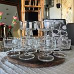 Dessertglazen set France vintage, Ophalen of Verzenden, Zo goed als nieuw, Overige typen