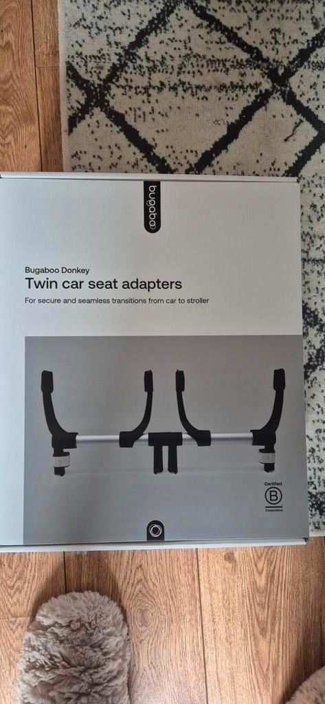 Bugaboo Donkey Duo-Adapter voor Maxi-Cosi & Cybex, Kinderen en Baby's, Kinderwagens en Combinaties, Nieuw, Combiwagen, Bugaboo
