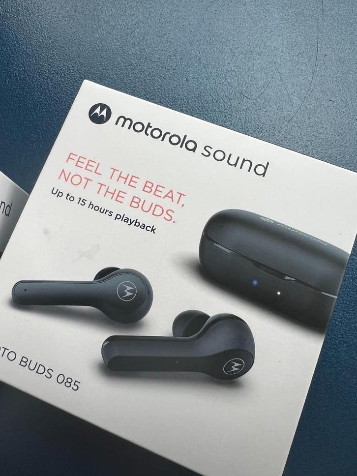 Motorola Sound Buds 085, Audio, Tv en Foto, Koptelefoons, Nieuw, Op oor (supra aural), Overige merken, Draadloos, Surround, Ophalen of Verzenden