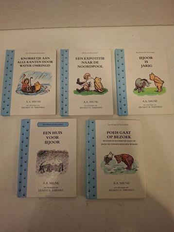 Winnie de Poeh (A A Milne) 5 leuke boekjes beschikbaar voor biedingen