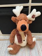 Schattig Pluche Rendier Knuffel, Ophalen of Verzenden, Zo goed als nieuw, Overige typen