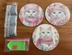 Diamond Painting poezen onderzetters rond nieuw, Ophalen of Verzenden, Nieuw, Knutselwerk