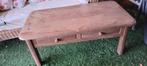 Eiken salontafel. Superleuk om op te pimpen., Ophalen, Gebruikt, 50 tot 100 cm, 100 tot 150 cm