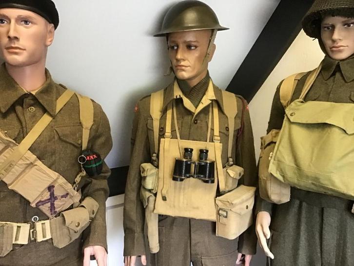 WW2 Engelse South Stafford, Verzamelen, Militaria | Tweede Wereldoorlog, Landmacht, Engeland, Ophalen of Verzenden