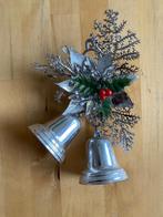 Vintage zilveren Kerst Klokken, Ophalen of Verzenden, Zo goed als nieuw