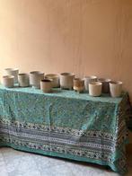 Partij bloempotten (12 stuks) voor in huis, Ophalen, Rond, Binnen, Zo goed als nieuw